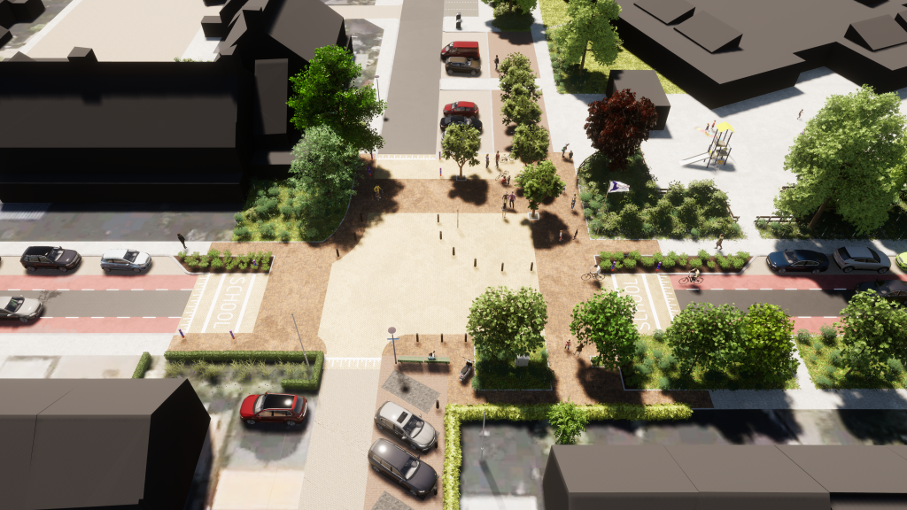 visualisatie Stuivenbergstraat locatie De Vogelaar 1
