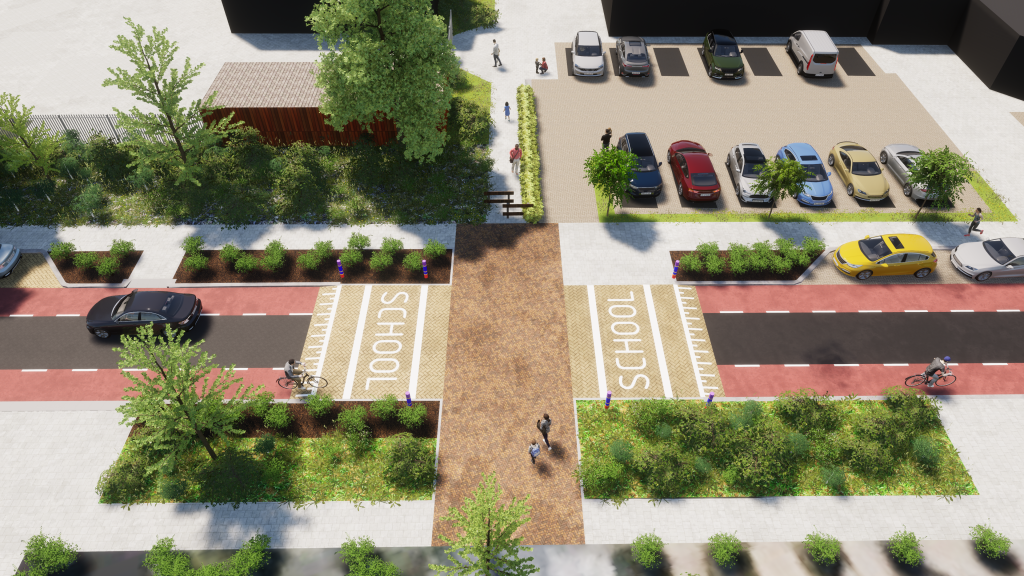 visualisatie Stuivenbergstraat locatie Joh Bogermanschool 4